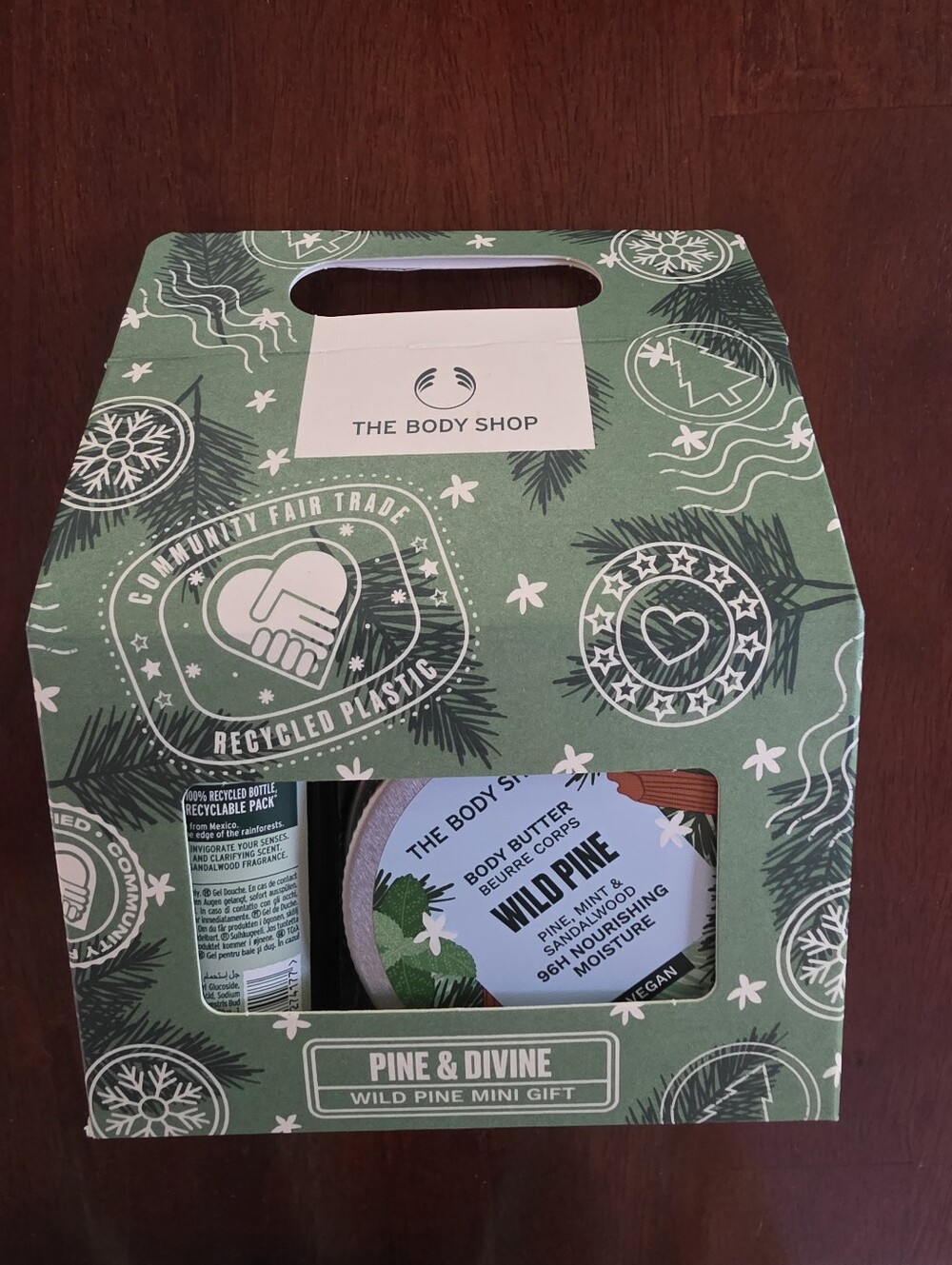 The Body Shop Wild Pine Mini Gift Set - Green